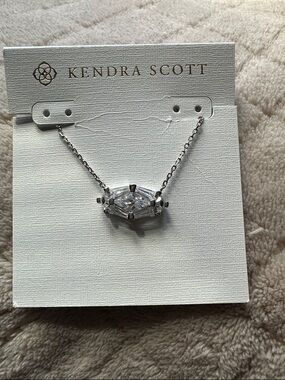 Kendra Scott Lindy Rae Elisa Silver Necklace